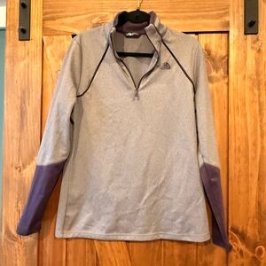 The North Face Purple and Heathered Violet Women's Pullover